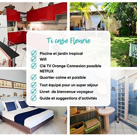 Ti Case Fleurie * Piscine * Jardin Tropical แซ็งต์-เลอ ภายนอก รูปภาพ