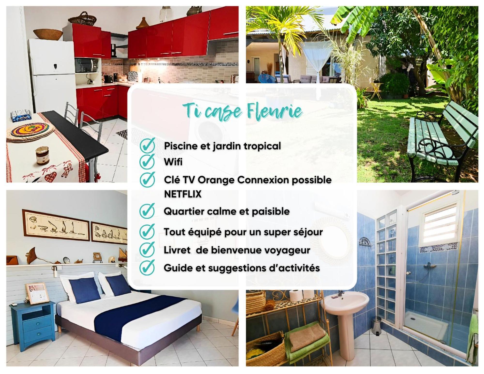 Ti Case Fleurie * Piscine * Jardin Tropical แซ็งต์-เลอ ภายนอก รูปภาพ